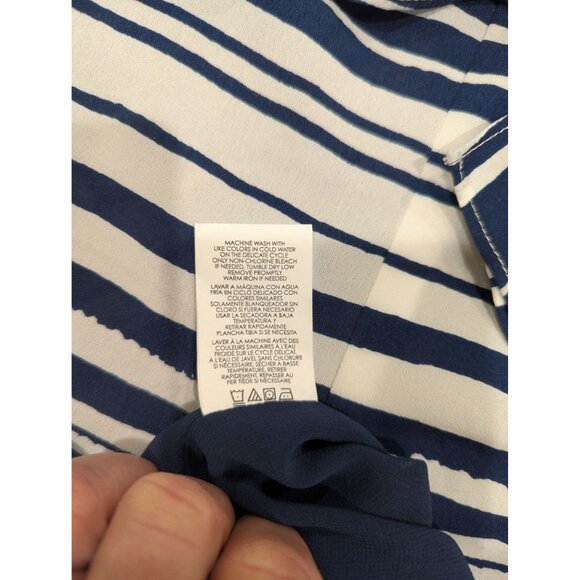 CAbi Nautical Navy & White Knot Dress #5264 Size Small - Picture 10 of 10